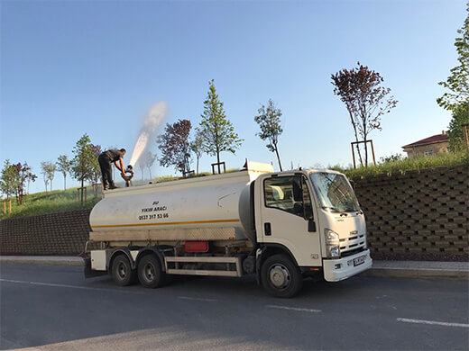 Kadıköy tanker su ve arazöz kiralama hizmeti